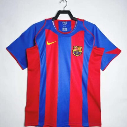 2004/2005 Retro Barcelona Home Football Shirt 1:1 Thai Quality