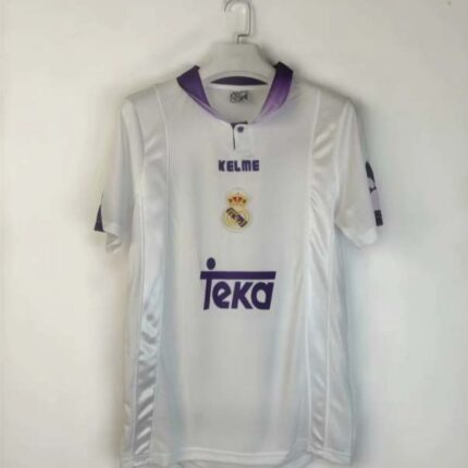 1997/1998 Retro Real Madrid Home Football Shirt 1:1 Thai Quality