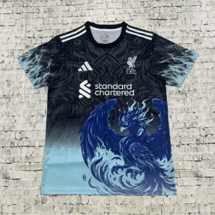 2025/2026 Liverpool Special Edition Blue Soccer Jersey 1:1 Thai Quality